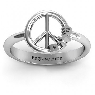 Shalom Peace Ring - Name My Jewelry ™