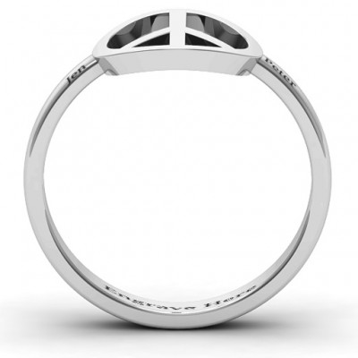 Shanti Peace Ring - Name My Jewelry ™