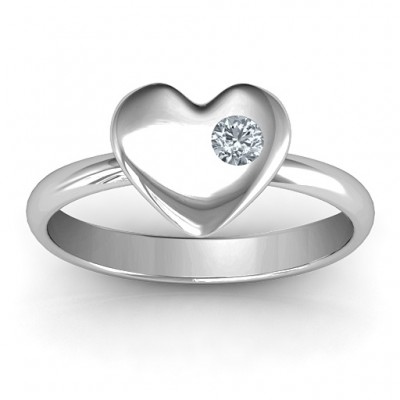 Soulmate's Heart Ring - Name My Jewelry ™
