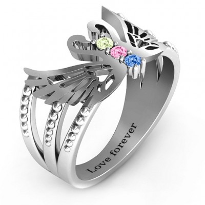Sparkling Swan Ring - Name My Jewelry ™