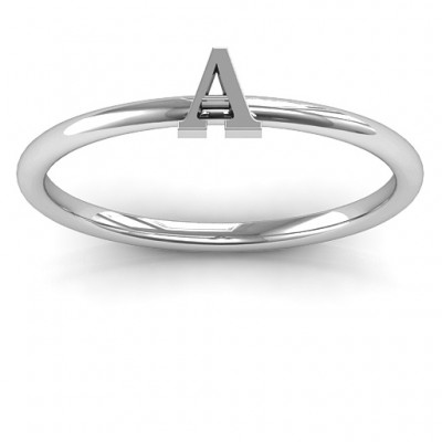 Stackr A-Z Ring - Name My Jewelry ™