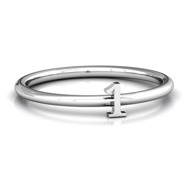 Stackr Number Ring - Name My Jewelry ™