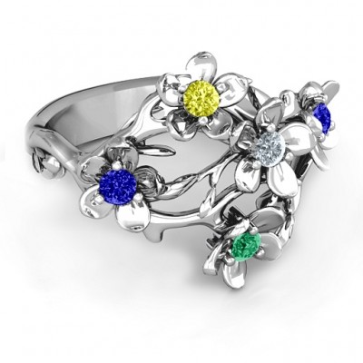 Sterling Silver  Garden Party  Ring - Name My Jewelry ™