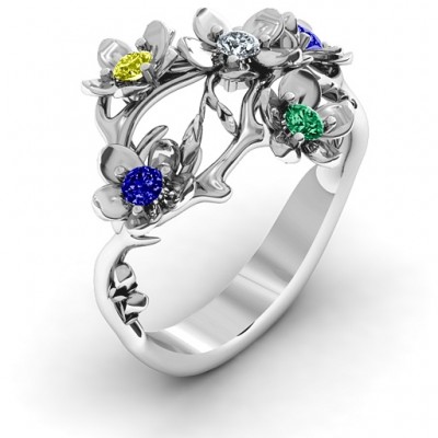 Sterling Silver  Garden Party  Ring - Name My Jewelry ™