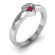 A Heartfelt Sparkle: Crafting Your Sterling Silver Solitaire Ring