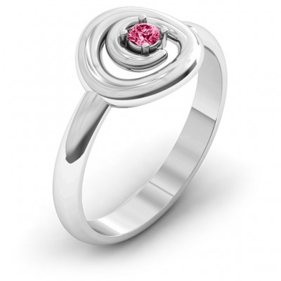 Sterling Silver  Swirling Desire  Ring - Name My Jewelry ™