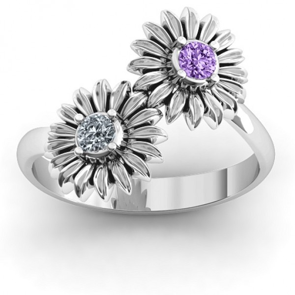 Sun Flowers Ring - Name My Jewelry ™