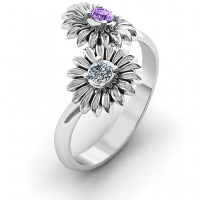 Sun Flowers Ring - Name My Jewelry ™