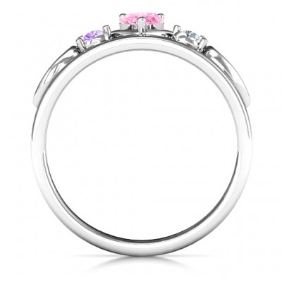 Tale Of True Love Tiara ring - Name My Jewelry ™