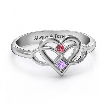 Together Forever Two-Stone Ring  - Name My Jewelry ™