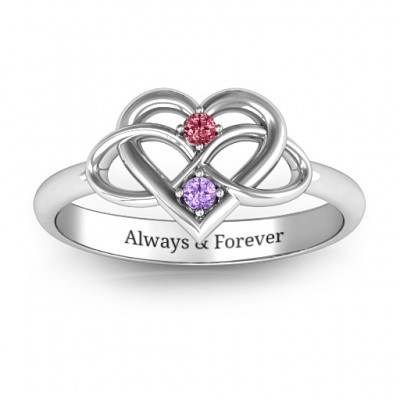 Together Forever Two-Stone Ring  - Name My Jewelry ™