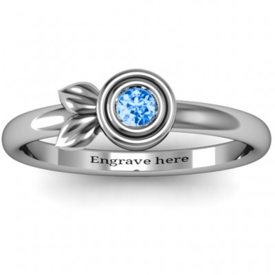 Twin Leaf Ring - Name My Jewelry ™