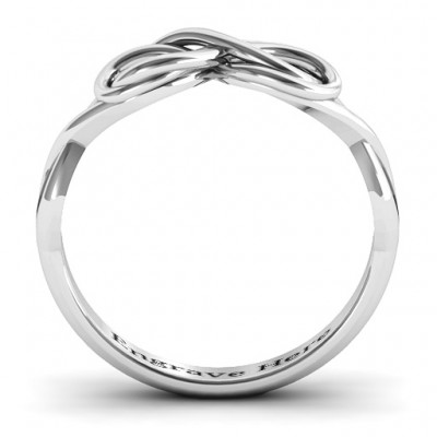 Wired for Love Infinity Ring - Name My Jewelry ™