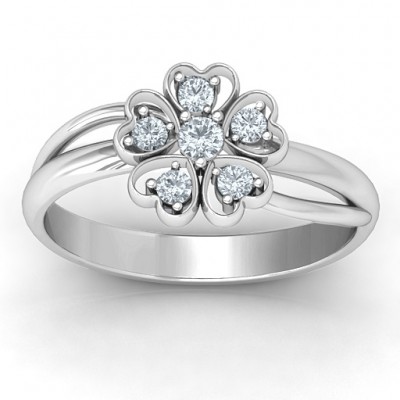 With Love and Flowers Ring - Name My Jewelry ™