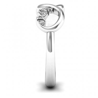XOXO Infinity Ring - Name My Jewelry ™