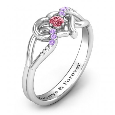 You Have My Heart Ring with Accents - Name My Jewelry ™