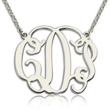 Your Story, Worn Bright: Personalized Taylor Swift Monogram Necklace