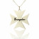 Your Story, Our Craft: The Silver Maltese Cross Necklace
