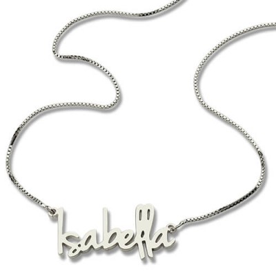 Small Name Necklace For Her Sterling Silver - Name My Jewelry ™