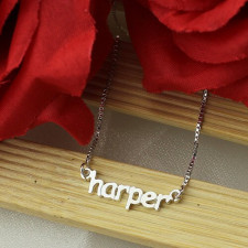 Your Story in Silver: Crafting Personalized Mini Name Necklaces