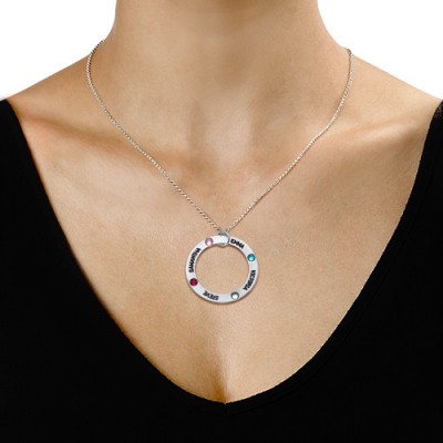 Swarovski Infinity Necklace with Engraving - Name My Jewelry ™