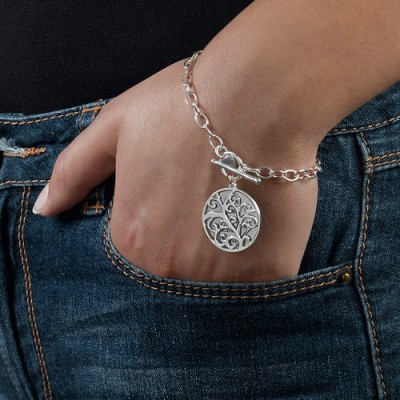 Filigree Tree of Life Bracelet/Anklet - Name My Jewelry ™
