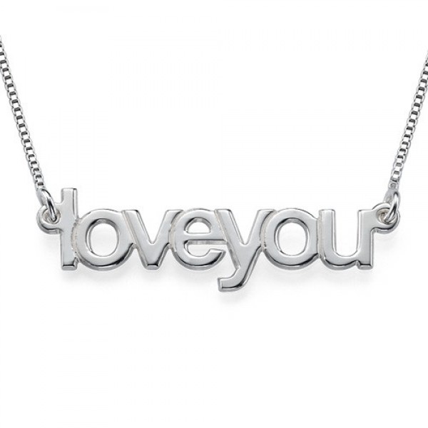I Love You Necklace - Name My Jewelry ™