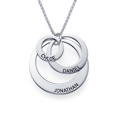 Jewelry for Mums - Three Disc Necklace - Name My Jewelry ™