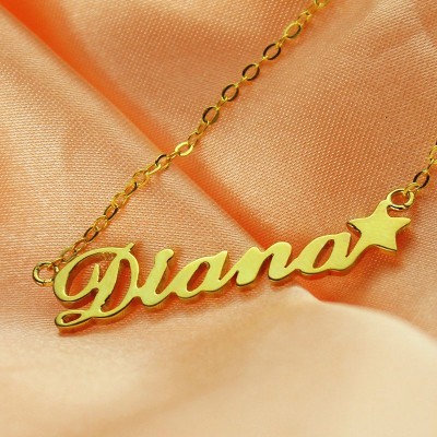 Custom Your Own Name Necklace "Carrie" - Name My Jewelry ™