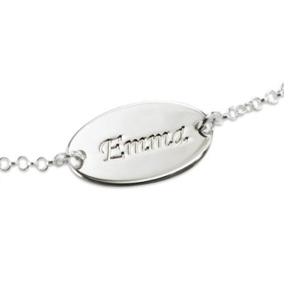 Sterling Silver personalized Baby Bracelets/Anklet - Name My Jewelry ™
