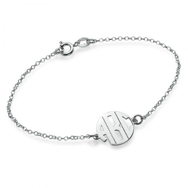 Xtra Small Block Monogram Bracelet/Anklet - Name My Jewelry ™