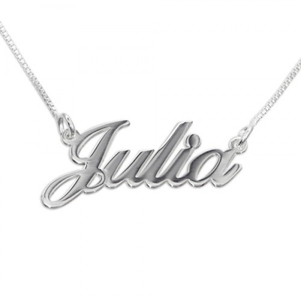 Small personalized Classic Name Necklace In Silver/Gold/Rose Gold - Name My Jewelry ™
