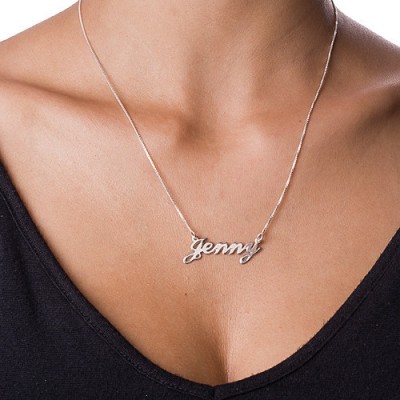 Small personalized Classic Name Necklace In Silver/Gold/Rose Gold - Name My Jewelry ™