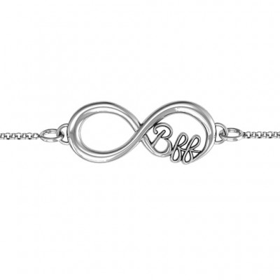 personalized BFF Friendship Infinity Bracelet - Name My Jewelry ™