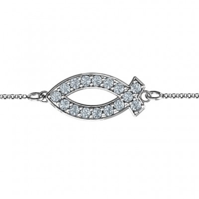 personalized Classic Fish Bracelet - Name My Jewelry ™