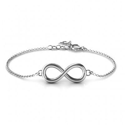 personalized Classic Infinity Bracelet - Name My Jewelry ™