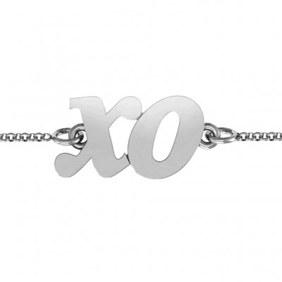 personalized Classic Kiss and Hug Bracelet - Name My Jewelry ™