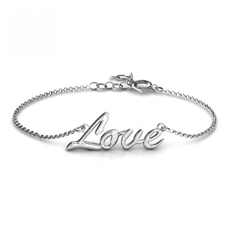 personalized Love Spell Bracelet - Name My Jewelry
