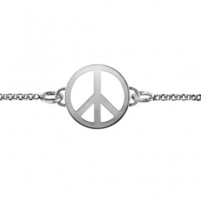 personalized Shanti Peace Bracelet - Name My Jewelry ™