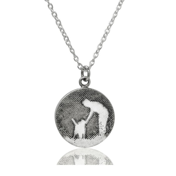 personalized Walk With Me Dog Necklace - Name My Jewelry ™