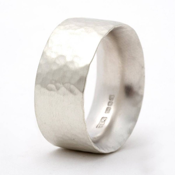 Chunky Hammered Ring - Name My Jewelry ™