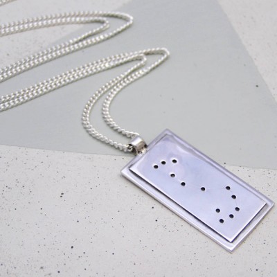 Sterling Silver Constellation Necklace - Name My Jewelry ™