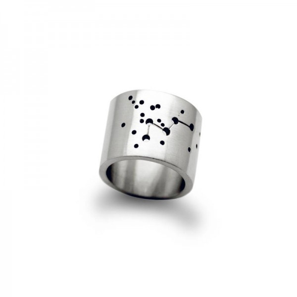 personalized Wide Constellation Ring - Name My Jewelry ™