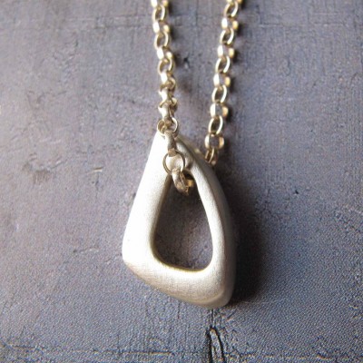 Infinity Triangle Necklace - Name My Jewelry ™