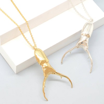 Stag Beetle Pendant - Name My Jewelry ™