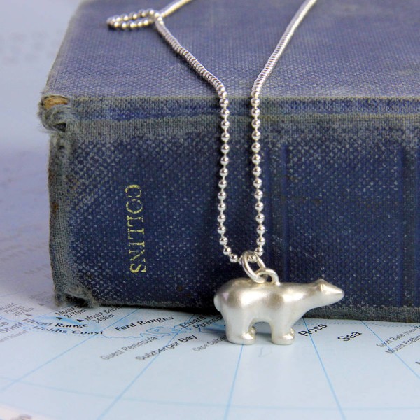 Polar Bear Necklace - Name My Jewelry ™