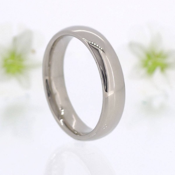 Mens Comfort Fit 18ct Gold Wedding Ring - Name My Jewelry ™