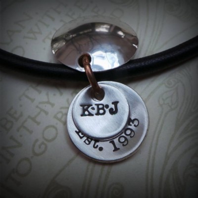 Mens Flippy Disk Necklace - Name My Jewelry ™