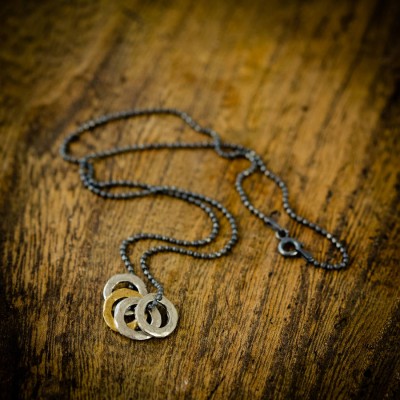 Mens Family Eternity Necklace - Name My Jewelry ™