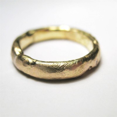 18ct Gold Organic Ring - Name My Jewelry ™